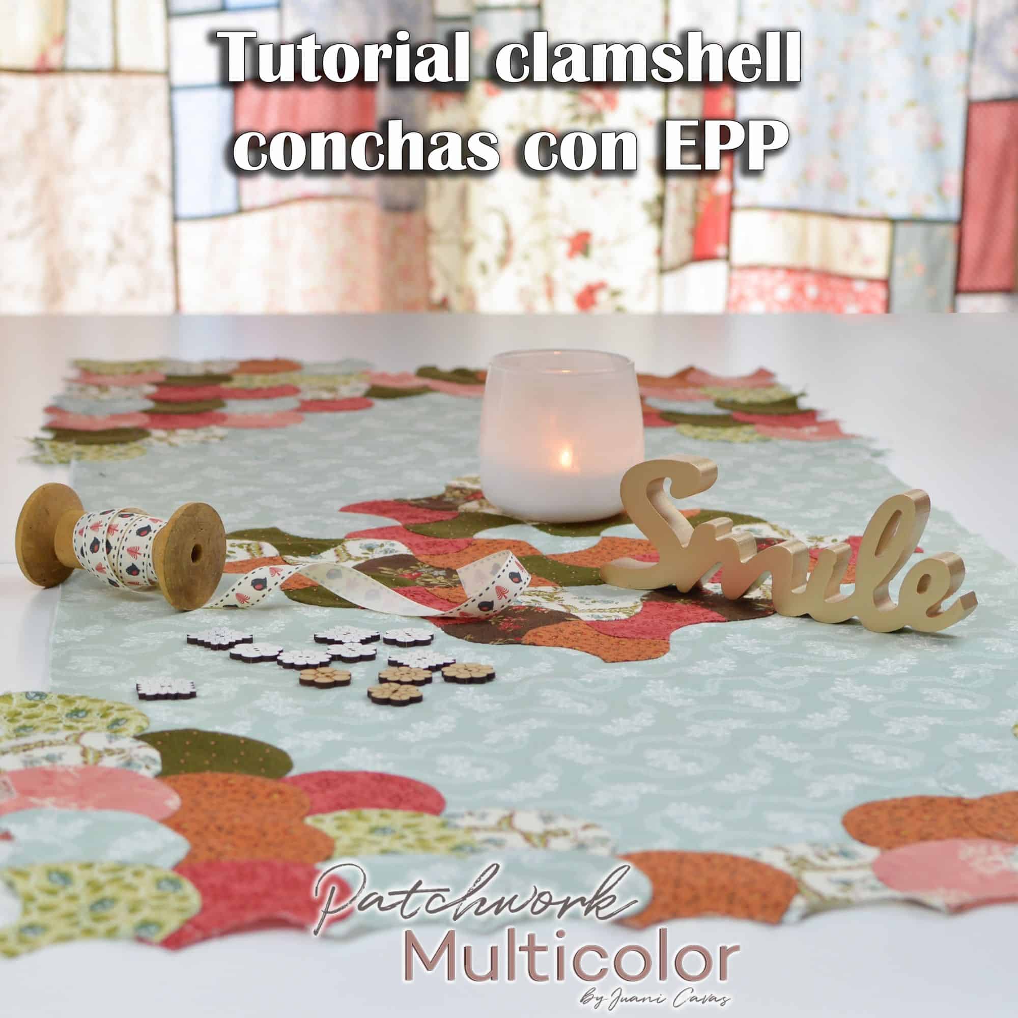 tutorial clamshell de patchwork