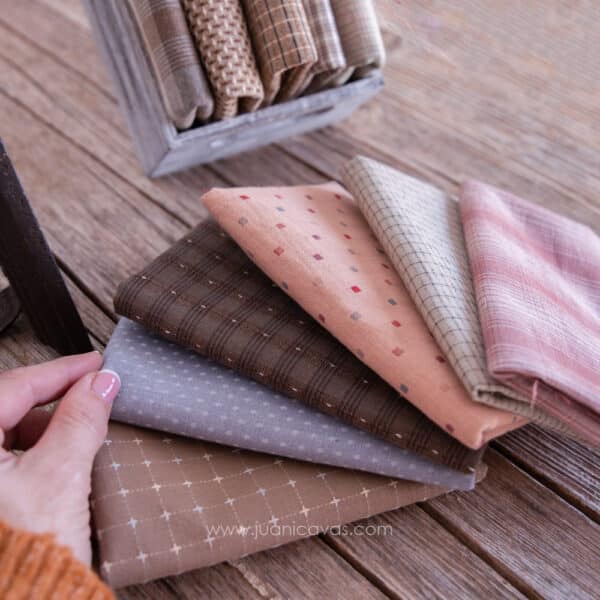 Patchwork Quilt Kit – Colcha de diseño Piramidal