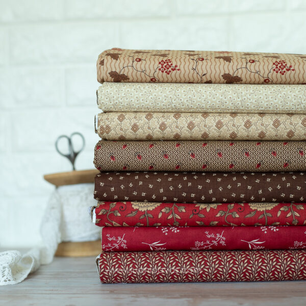 Kit de telas Patchwork - Maison du Garance el renacer selección Juani Cavas